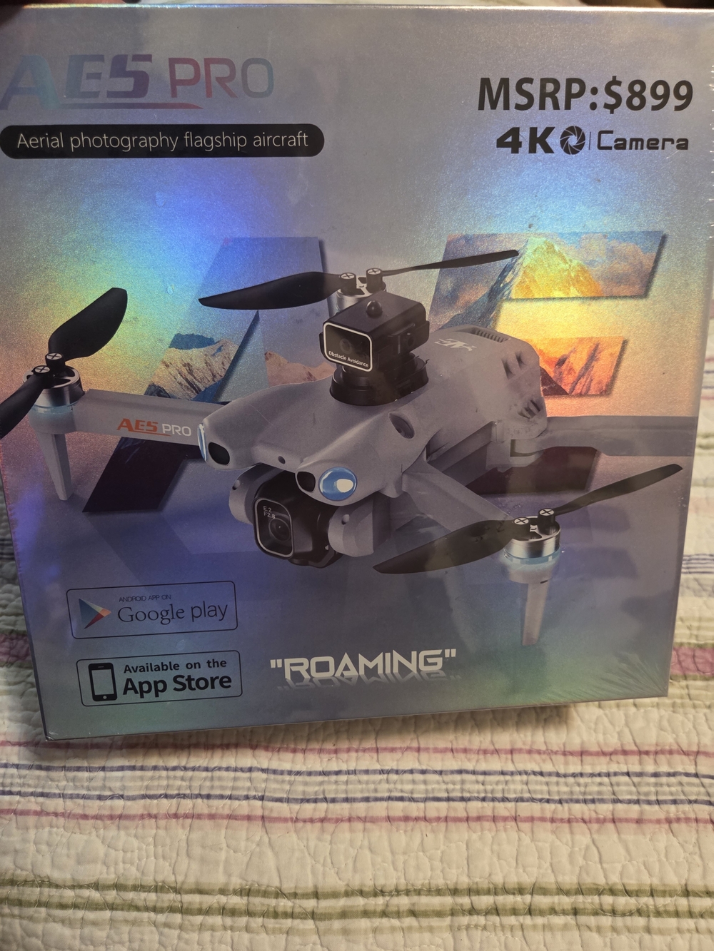 4K Camera Drone - Gray